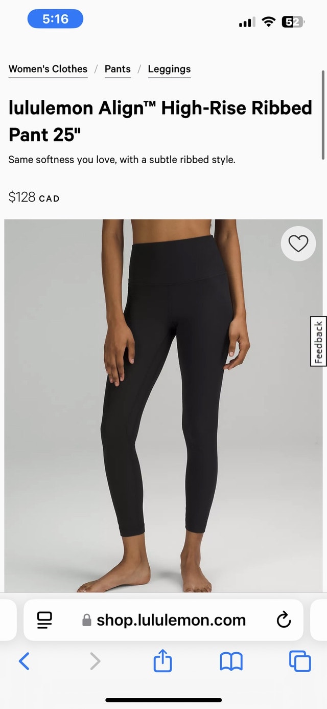 NEW BLACK LULULEMON PANTS - photo 4