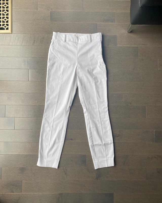 GIRLS WHITE & BLACK PANTS