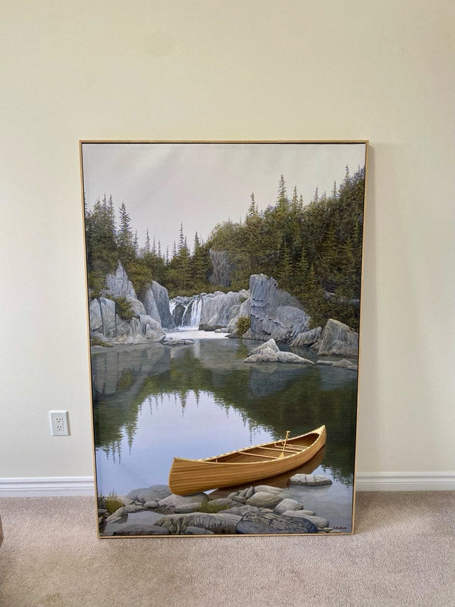 LARGE BEAUTIFUL FRAMED CANVAS!! - photo 2