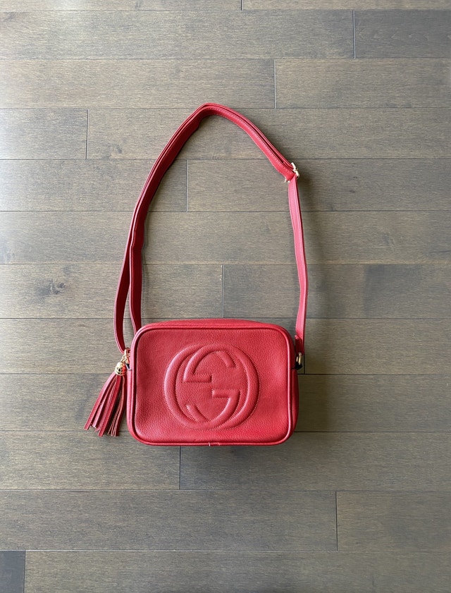 NEW RED CROSSBODY BAG