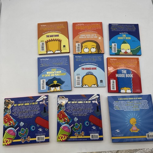 SIMPSONS LIBRARY OF WISDOM 8 Book Lot - photo 2