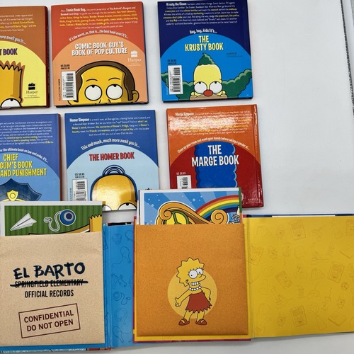 SIMPSONS LIBRARY OF WISDOM 8 Book Lot - photo 3