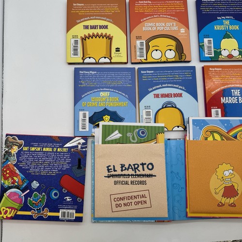 SIMPSONS LIBRARY OF WISDOM 8 Book Lot - photo 4