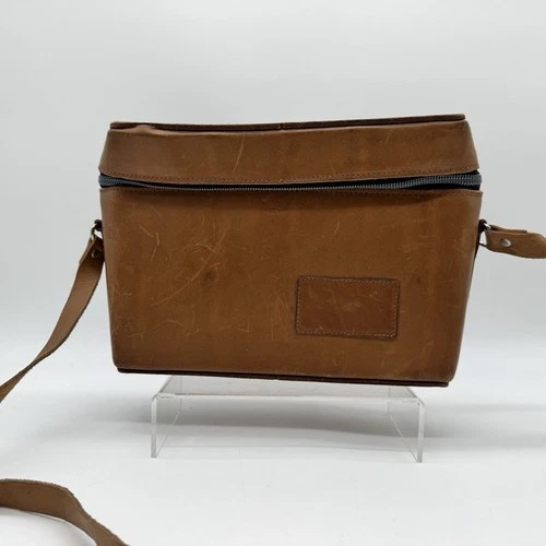 Vintage 1970s Belding California Leather Camera Bag