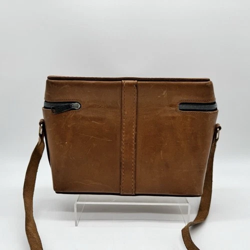 Vintage 1970s Belding California Leather Camera Bag - photo 2