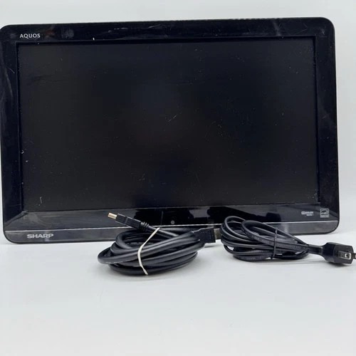 Sharp AQUOS LC-19LS410UT compact LED LCD HDTV No Remote
