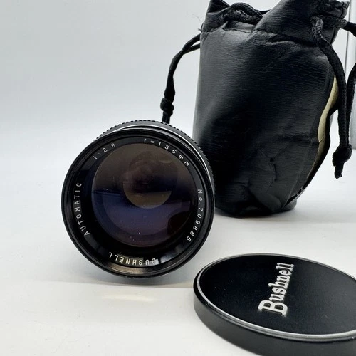 Bushnell 135mm f2.8 Lens Minolta MC Mount W Case - photo 2