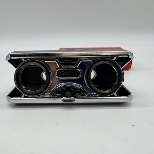 Vintage Folding Opera Glasses Compact Binoculars 2.5X Adjustable - photo 4