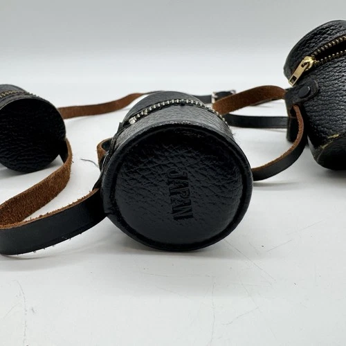 Vintage Leather Camera Film Canister Belt – Made in Japan - photo 4