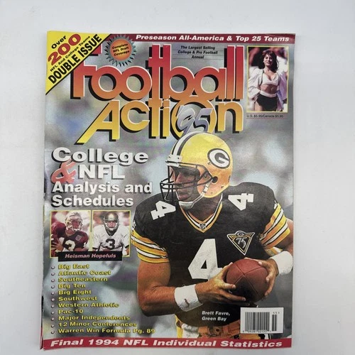 Football Action 95 Magazine- NFL & College Previews