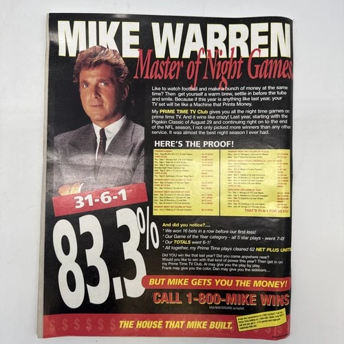 Football Action 95 Magazine- NFL & College Previews - photo 2