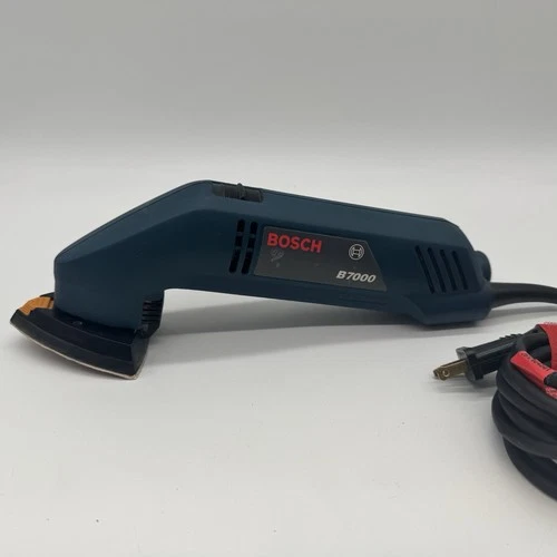BOSCH B7000 Corner Detail Sander w xtra Pads WORKS GREAT