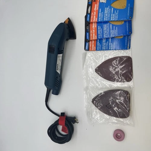 BOSCH B7000 Corner Detail Sander w xtra Pads WORKS GREAT - photo 5