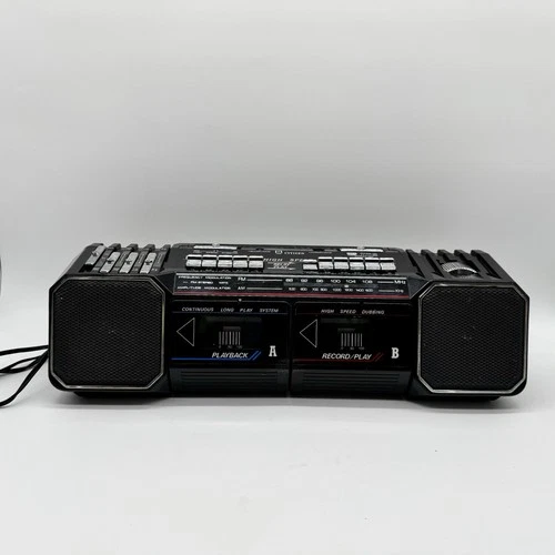Vintage 1980s Citizen Model JTR1498K Boombox