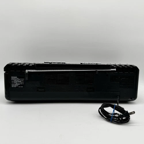 Vintage 1980s Citizen Model JTR1498K Boombox - photo 4
