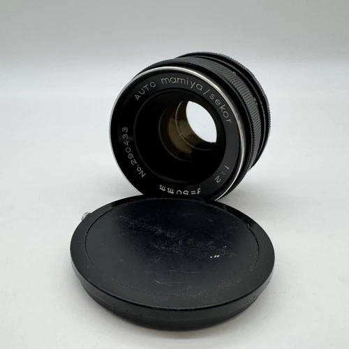 Mamiya/Sekor Auto 1:2 f=50mm Standard Camera Lens