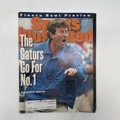 Sports Illustrated Magazine. 1995. Coach Steve Spurrier