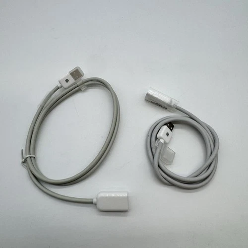 2 Apple White 1M 3' Ft. USB-A Male x USB-A Female Keyboard Exten