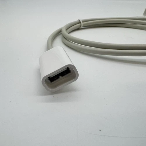 2 Apple White 1M 3' Ft. USB-A Male x USB-A Female Keyboard Exten - photo 4