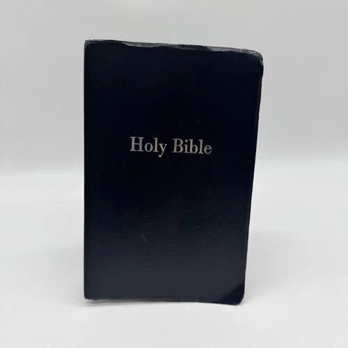 NIV Holy Bible – Compact Black LeatherSoft (Zondervan)