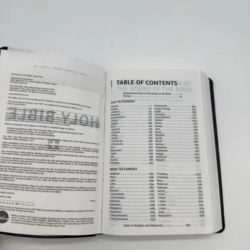 NIV Holy Bible – Compact Black LeatherSoft (Zondervan) - photo 4