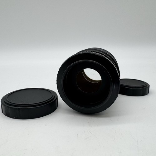 Hanimar Auto "S" 1:3.5 f=135mm Lens With Dust Caps - photo 3