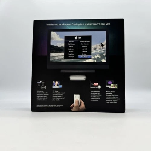 Apple TV (1st Generation) 160GB Media Streamer - A1218 - photo 5