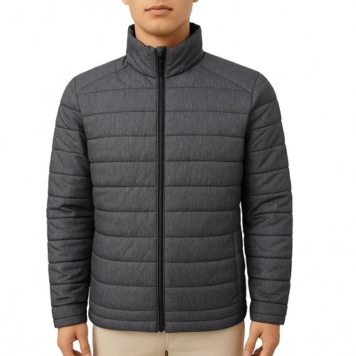 George Men’s Lightweight Zip-up Puffer Style Jacket Jackets: M C