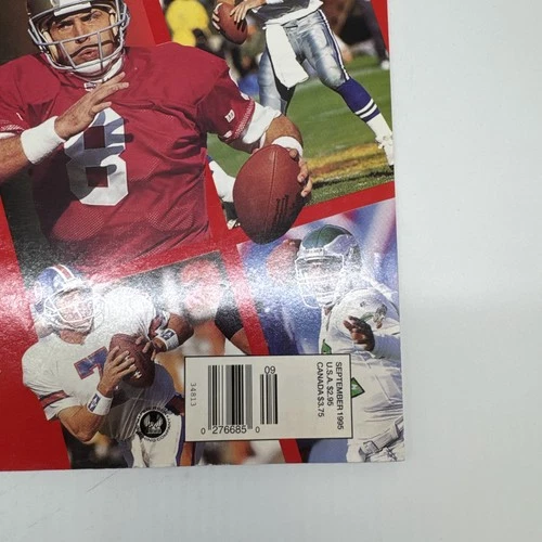 1995 SEPTEMBER SPORT MAGAZINE - PRO FOOTBALL '95 - photo 2