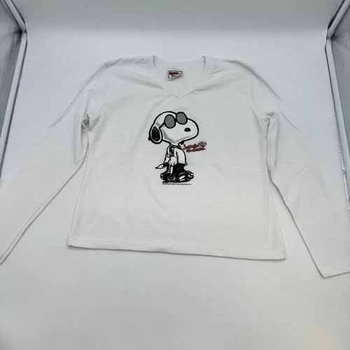 Snoopy Joe Cool Women’s Long Sleeve Tee Size S - photo 2