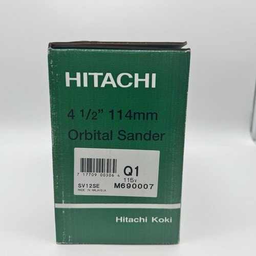 Hitachi SV12SE Orbital Sander 4.5” 114mm Professional 300W- Test - photo 2