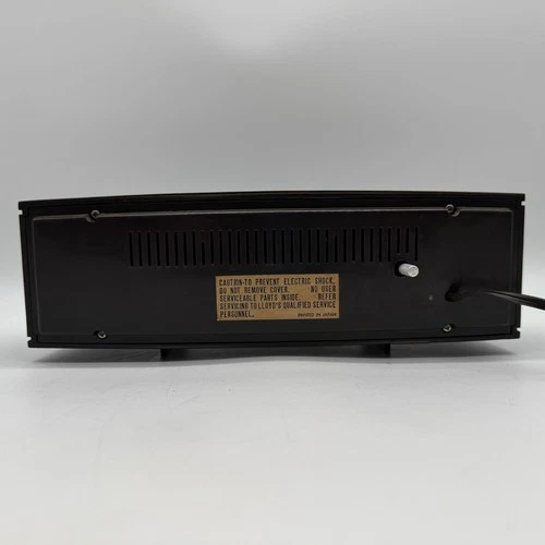 VINTAGE Lloyd's AM/FM Alarm Clock Radio. Good Sound. Japan - photo 4
