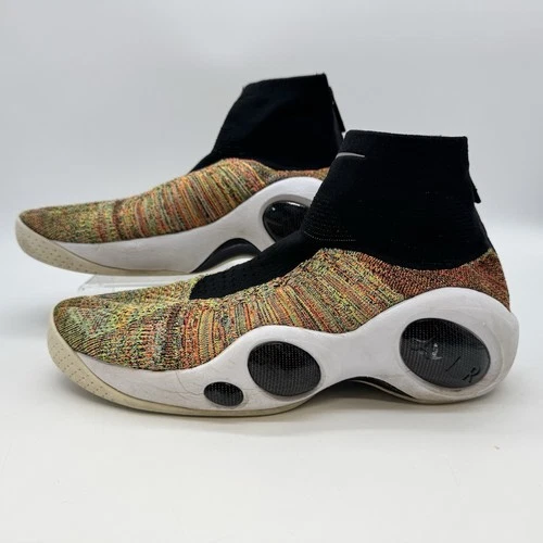 Nike Flight Bonafide Sneakers Men's Size 10 Multicolor Flyknit