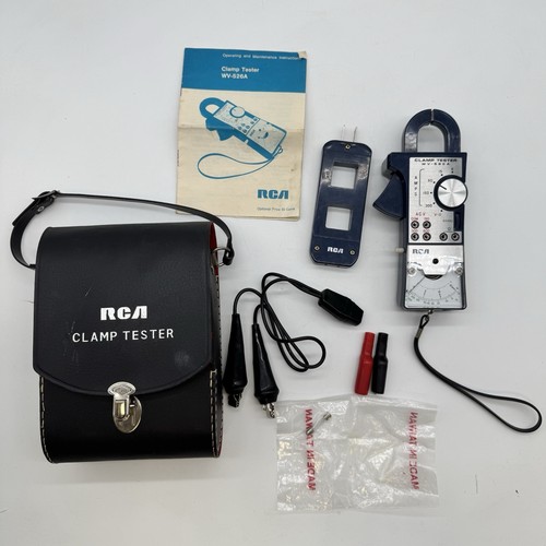 Vintage RCA Clamp Tester WV-526A - Great Condition
