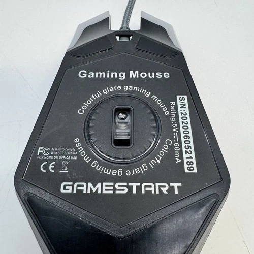 2x Wired Gaming Mouse Lot – GAMESTART + Generic RGB DPI USB – Te - photo 5