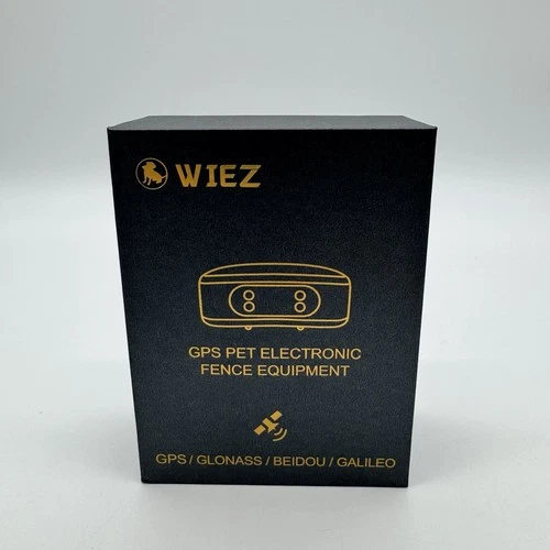 WIEZ GPS Electric Wireless Dog Fence Rechargeable Collar