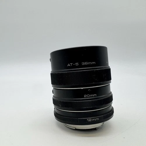 Vivitar AT-5 Extension Tube Set Minolta MD Mount - photo 4