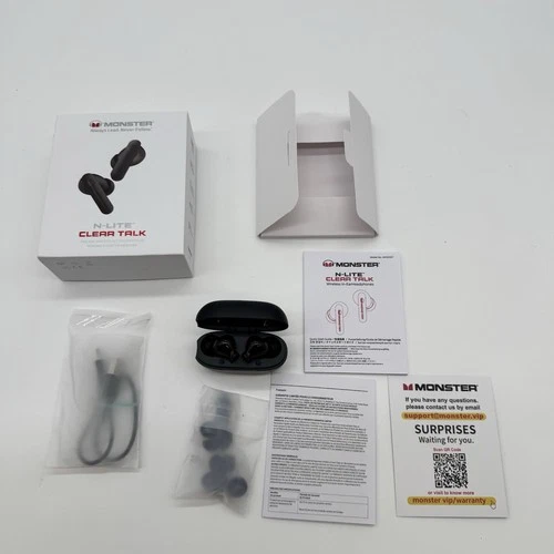 Monster N-Lite Wireless Earbuds Bluetooth 5.3