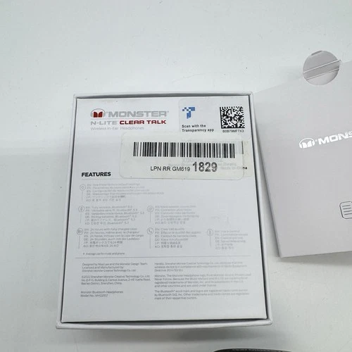 Monster N-Lite Wireless Earbuds Bluetooth 5.3 - photo 4