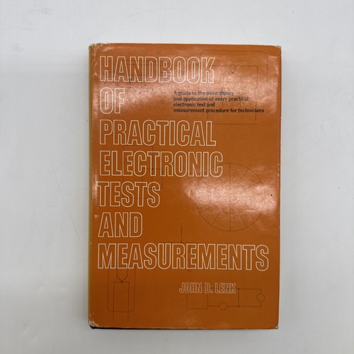 Handbook of Practical Electronic Tests 1969