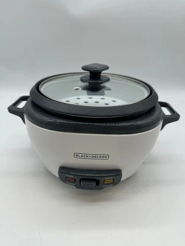 Black + Decker 6-Cup Rice Cooker RC506 - OPEN BOX - photo 3