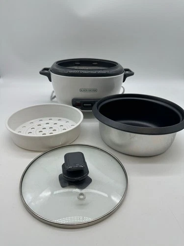 Black + Decker 6-Cup Rice Cooker RC506 - OPEN BOX - photo 5