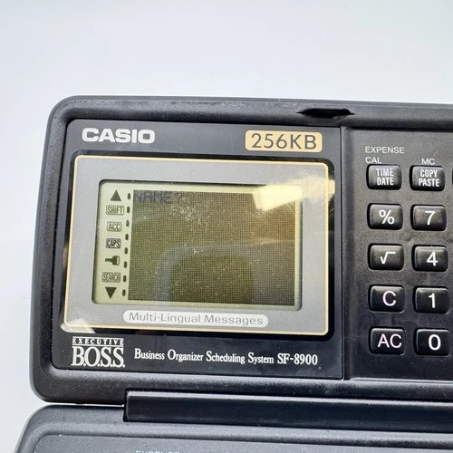 Casio Executive Boss SF-8900X 256KB Multi Lingual Display - photo 3