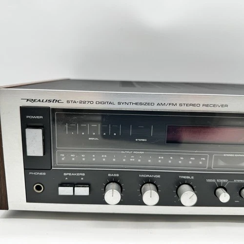 Realistic STA-2270 Stereo Receiver TESTED & WORKS - photo 2