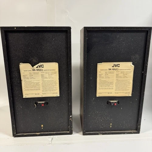 Vintage JVC SK-101(C) 3-Way Speakers – 10” Woofer - photo 5