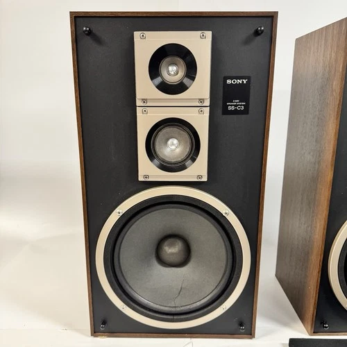 Sony SS-C3 Speakers - Made in Canada