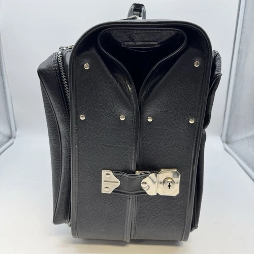 Vintage Dionite Flite-Line Garment Suitcase 1970s England - photo 3