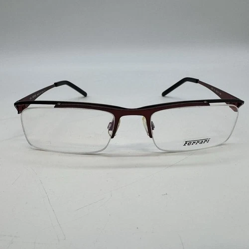 Ferrari 1203 C5 Burgundy Eyeglasses Frames 53mm 18mm 145mm - photo 2