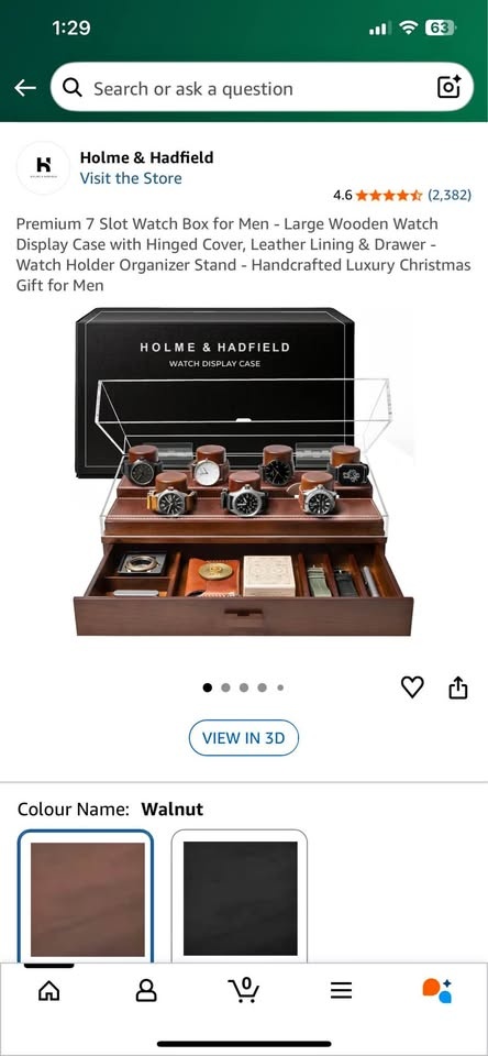 7 Watch Display Case
