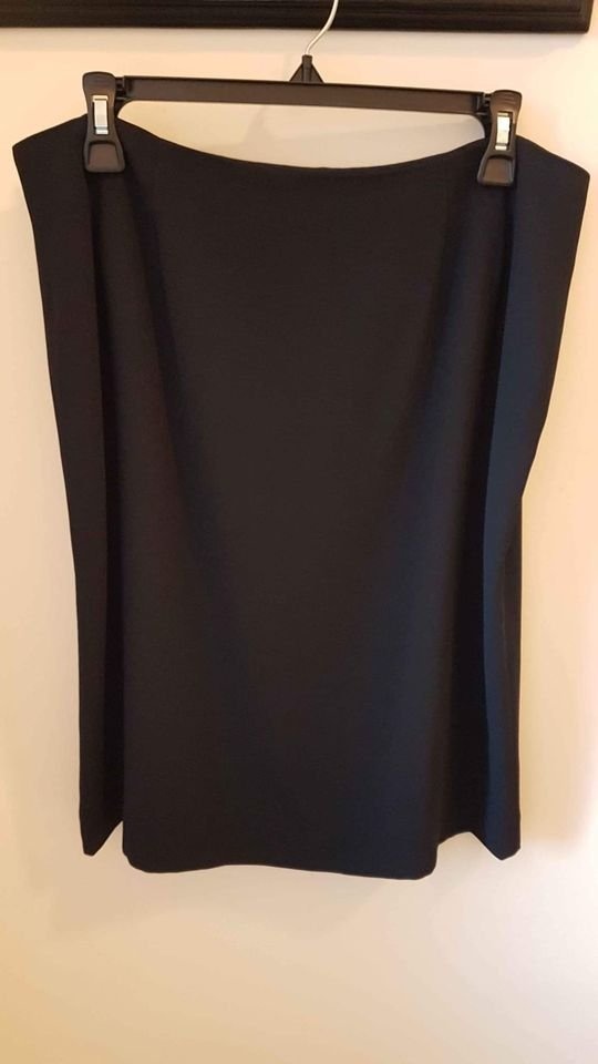 Women's Size 14 Brown & Navy Nygard Straight Skirts - photo 2